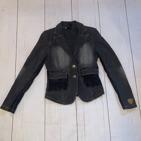 Eckored Denim Jean Jacket - Picture 2 of 10